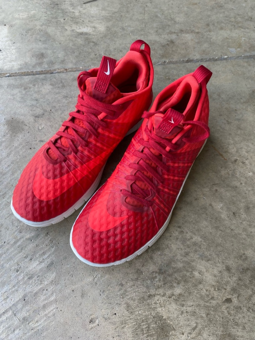 Nike Free Hypervenom 2 FS RED size 9 worn twice